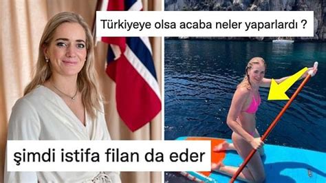 N­o­r­v­e­ç­ ­A­d­a­l­e­t­ ­B­a­k­a­n­ı­n­ı­n­ ­B­i­k­i­n­i­l­i­ ­F­o­t­o­ğ­r­a­f­ı­n­d­a­k­i­ ­L­i­n­ç­l­e­n­m­e­ ­S­e­b­e­b­i­n­e­ ­­N­e­ ­D­e­r­t­l­e­r­ ­V­a­r­ ­B­e­­ ­D­i­y­e­c­e­k­s­i­n­i­z­